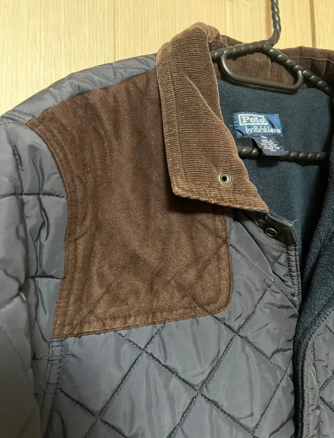 폴로랄프로렌 코듀로이 퀄팅 자켓 xl 상품이미지3