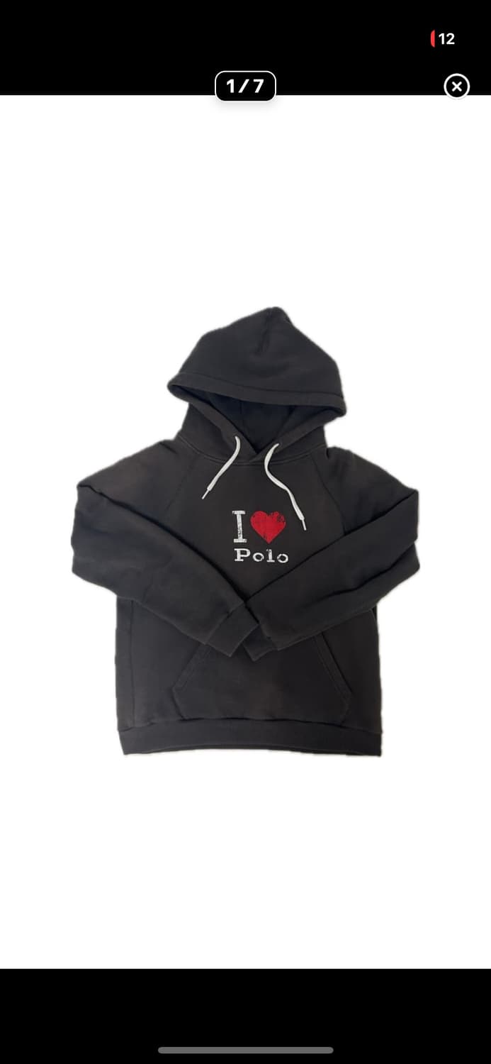아이러브폴로 후드티 상품이미지1