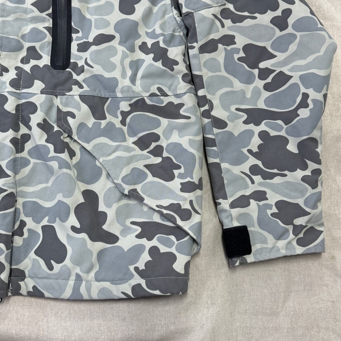 스투시 00s 밀리터리 카모 투웨이 점퍼 S 상품이미지4