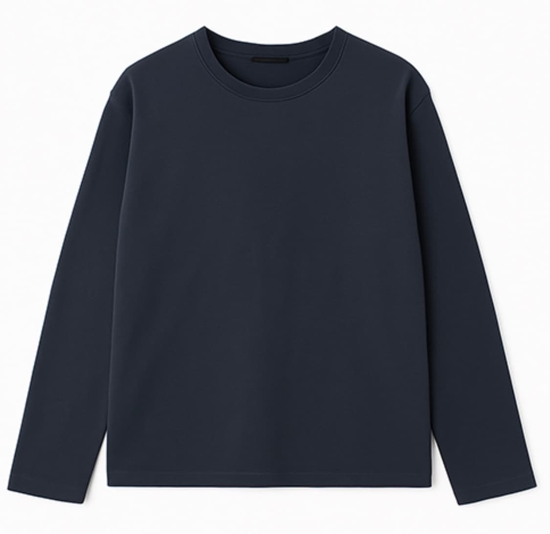 htae 90s Basement Long Sleeve Pure Navy 상품이미지1