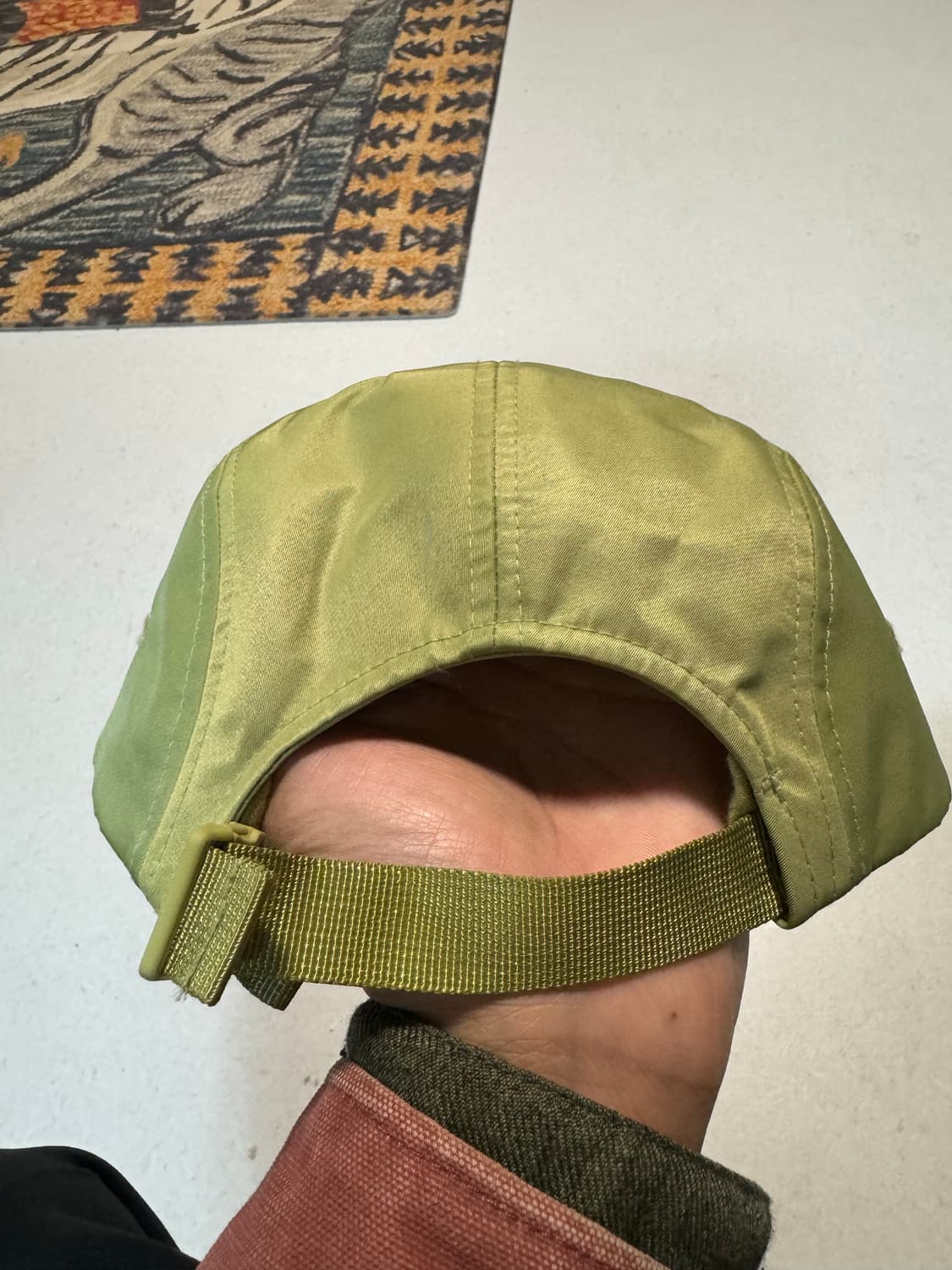 Cos 나일론 쉘 플레인 캠프캡 그린 모자 볼캡 스냅백 트러커캡 상품이미지3