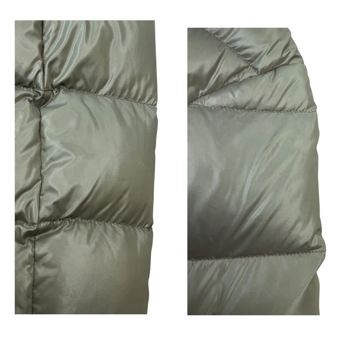 노스페이스 700 다운 패딩 카키 S #csz1757 상품이미지7