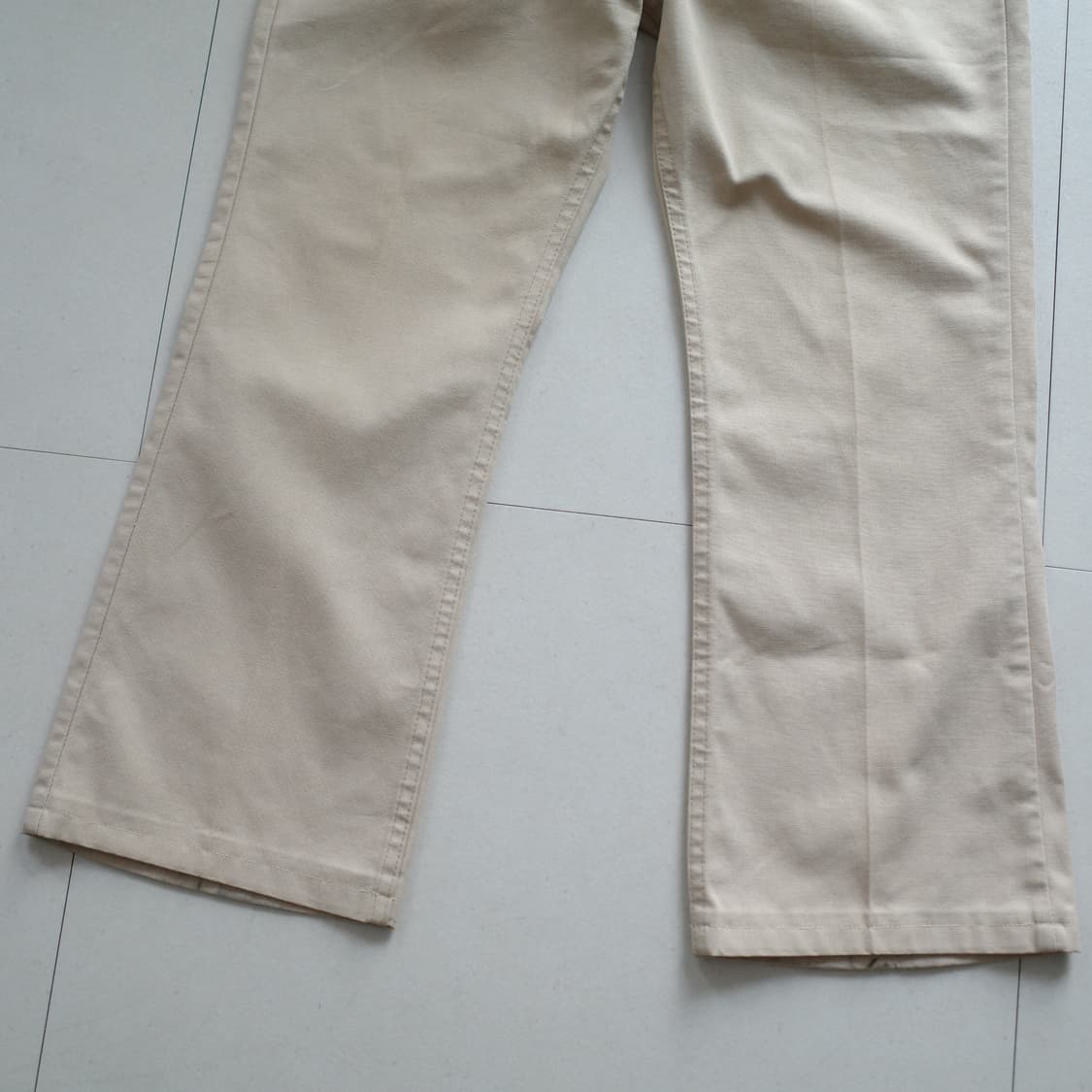 80년대 MADE IN USA 리바이스 516 탈론지퍼 캔버스 코튼 팬츠 상품이미지3