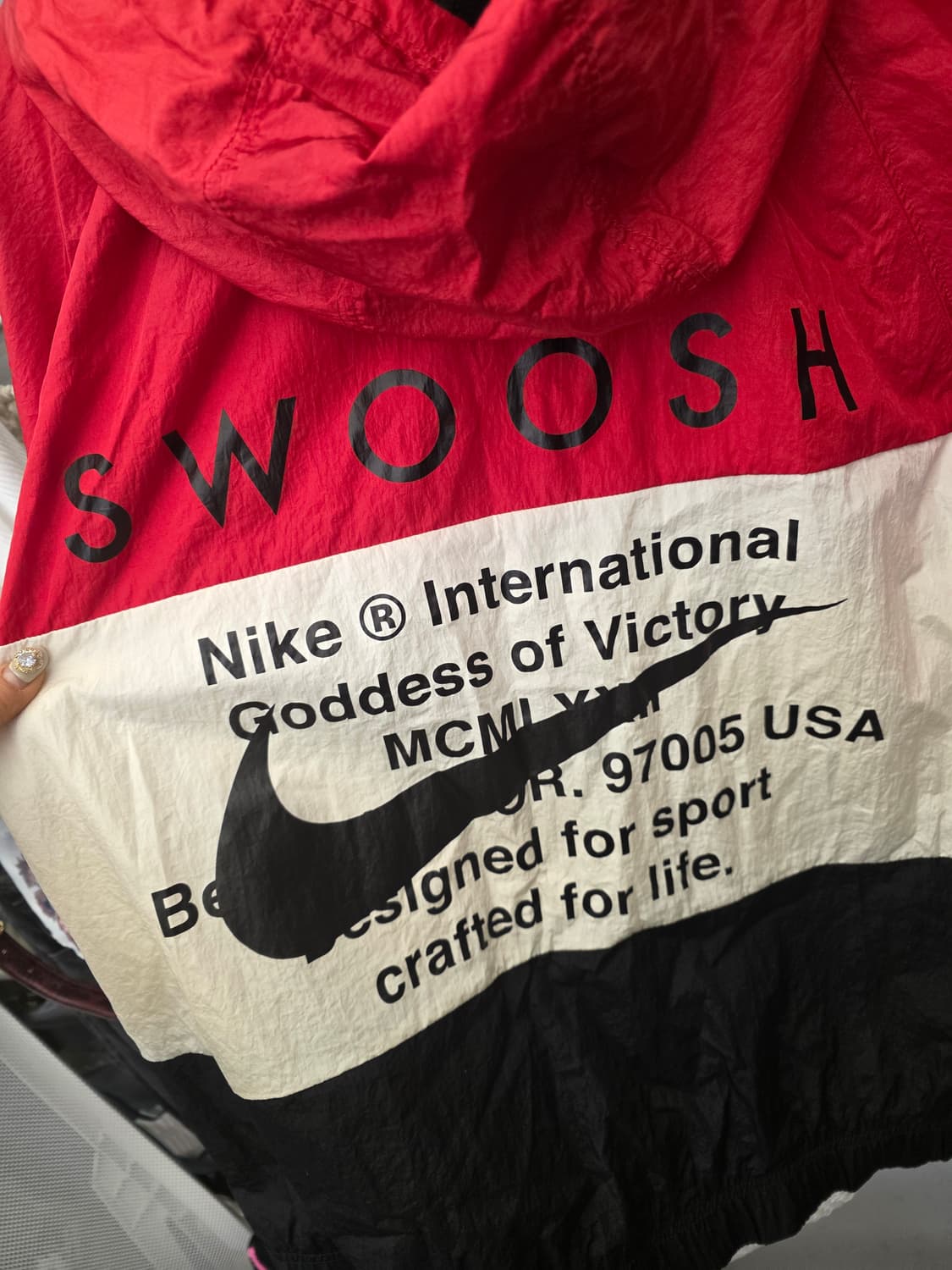 나이키 더블스우시 바람막이 XXL 110 상품이미지1