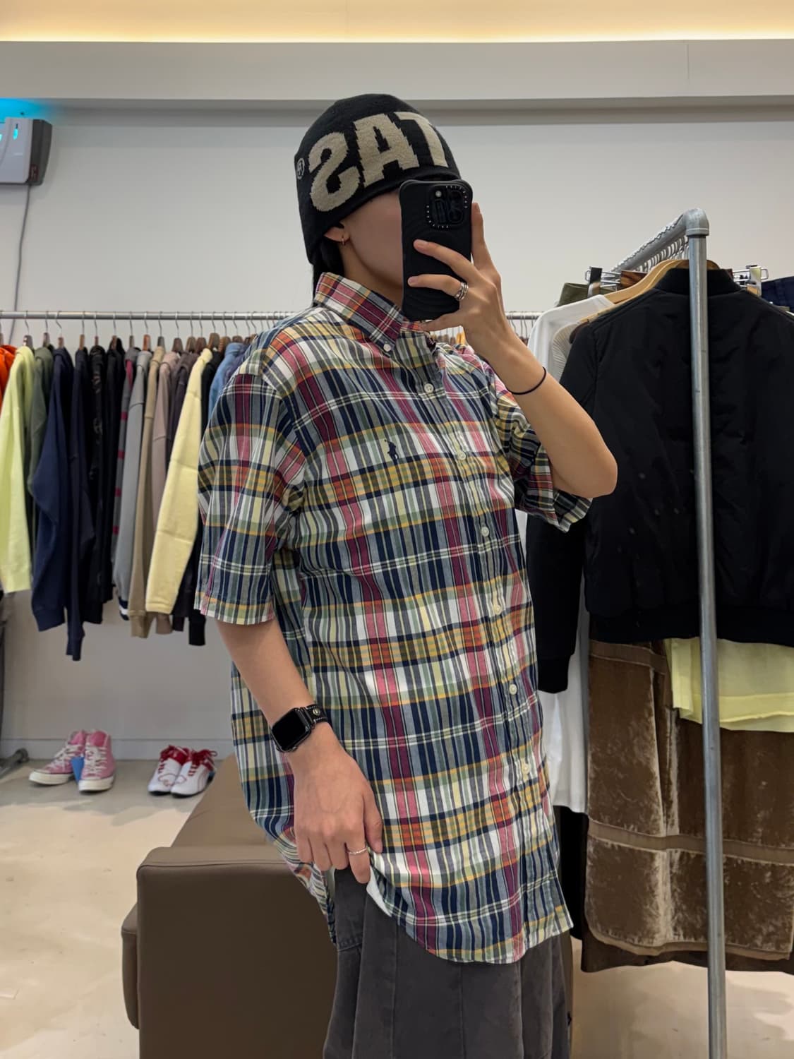 폴로 랄프로렌 체크 반팔 셔츠 상품이미지7