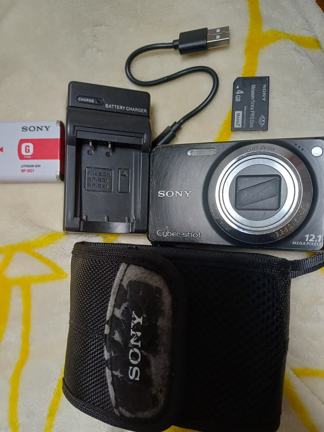 소니 사이버샷 DSC-W270 디지털 카메라 작례있음 상품이미지1