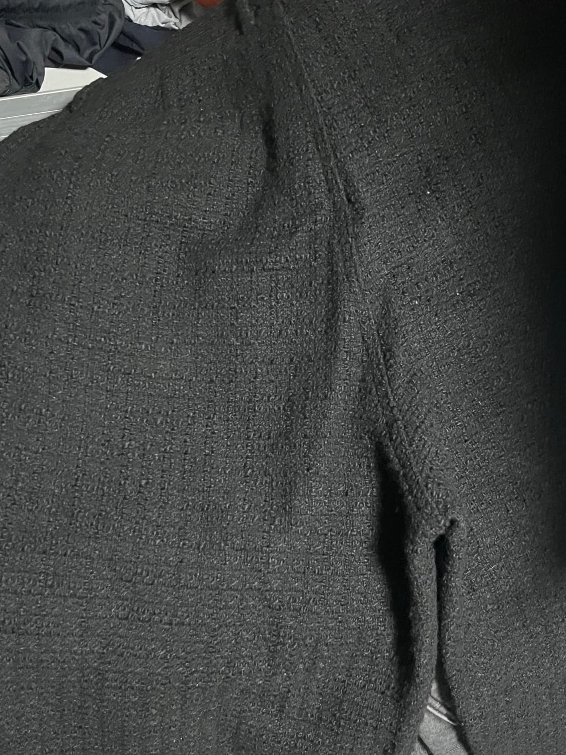 자라 자카드 니트 와이드팬츠 xl(34) 상품이미지3