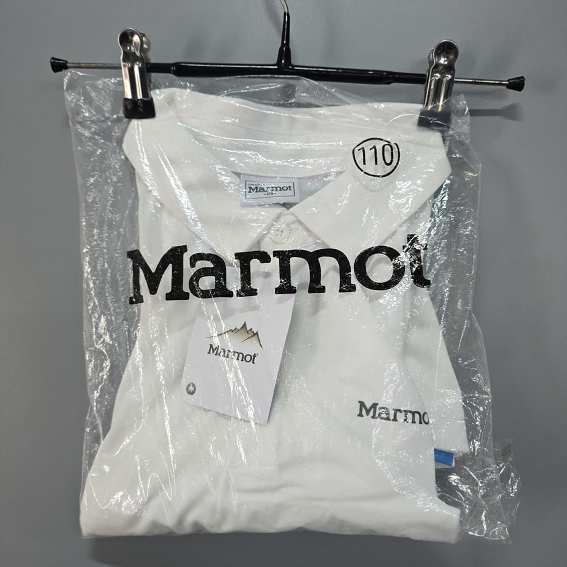 새제품 마모트 MARMOT 반팔 카라 티셔츠 110 상품이미지1