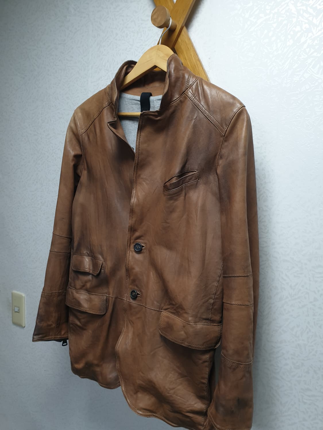 [46/95] GARRETT 가렛 가죽자켓 상품이미지3