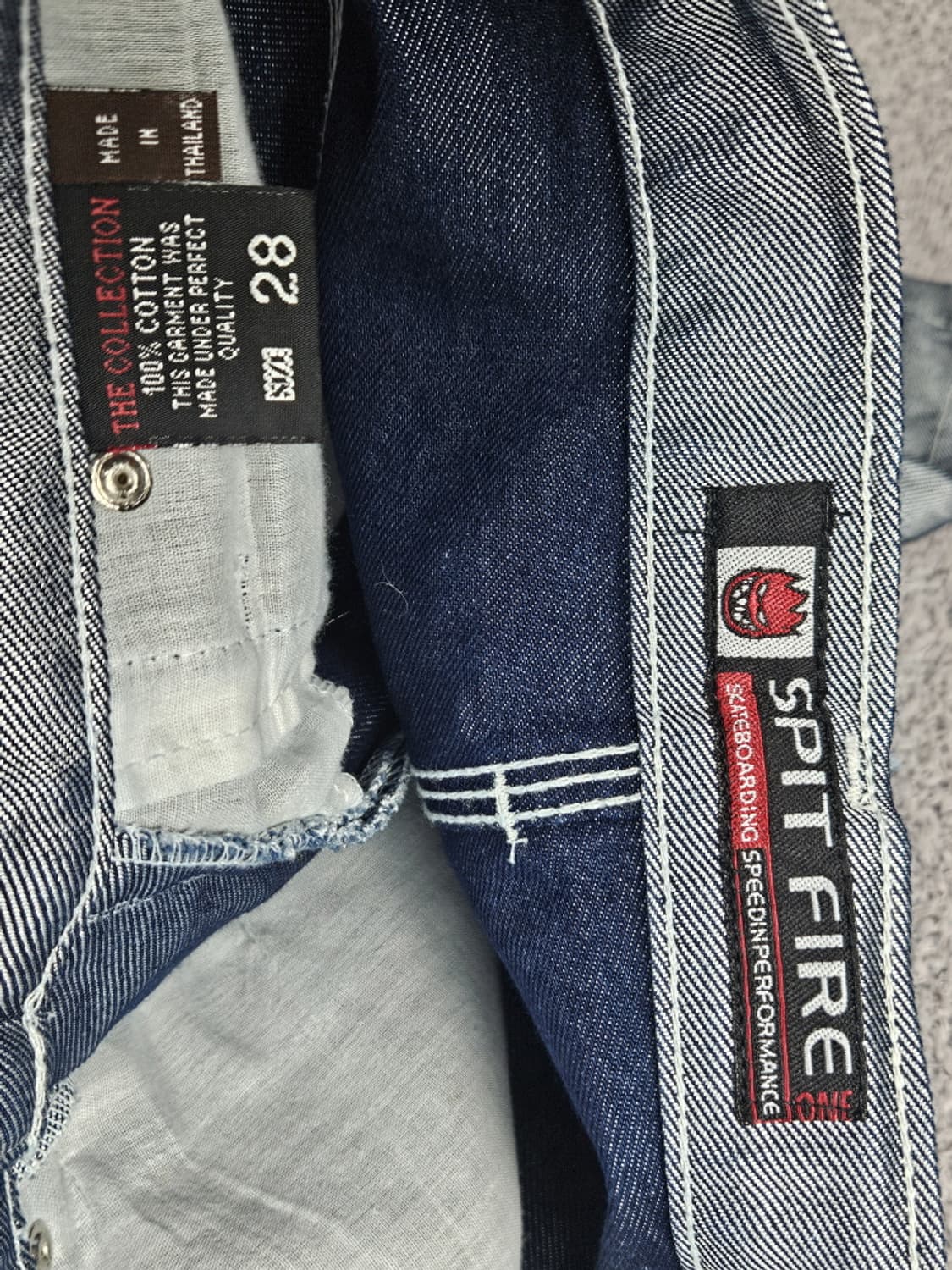스핏파이어 스케이트보딩 힙합 데님 팬츠 ( 28" ) / 10226 상품이미지7