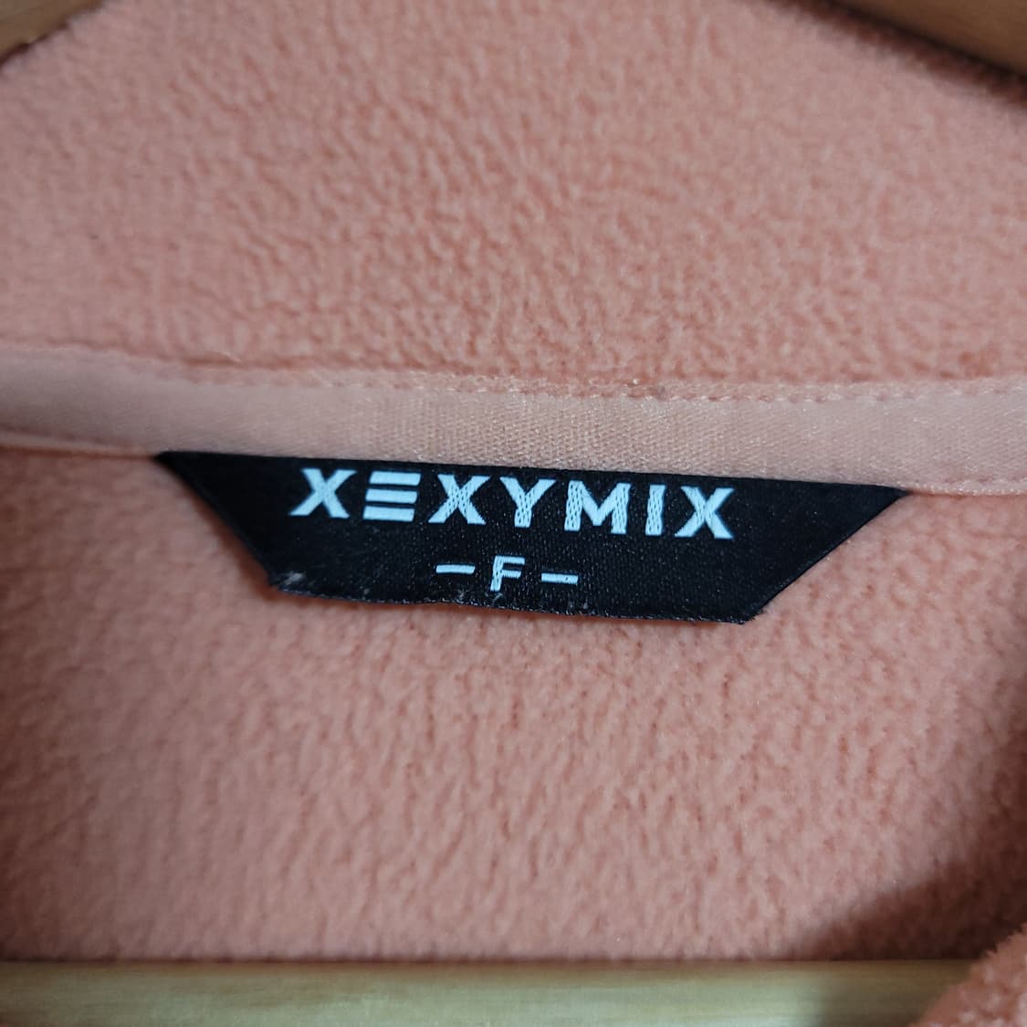 (F) XEXYMIX 젝시믹스 양털 후드집업 뽀글이 상품이미지2