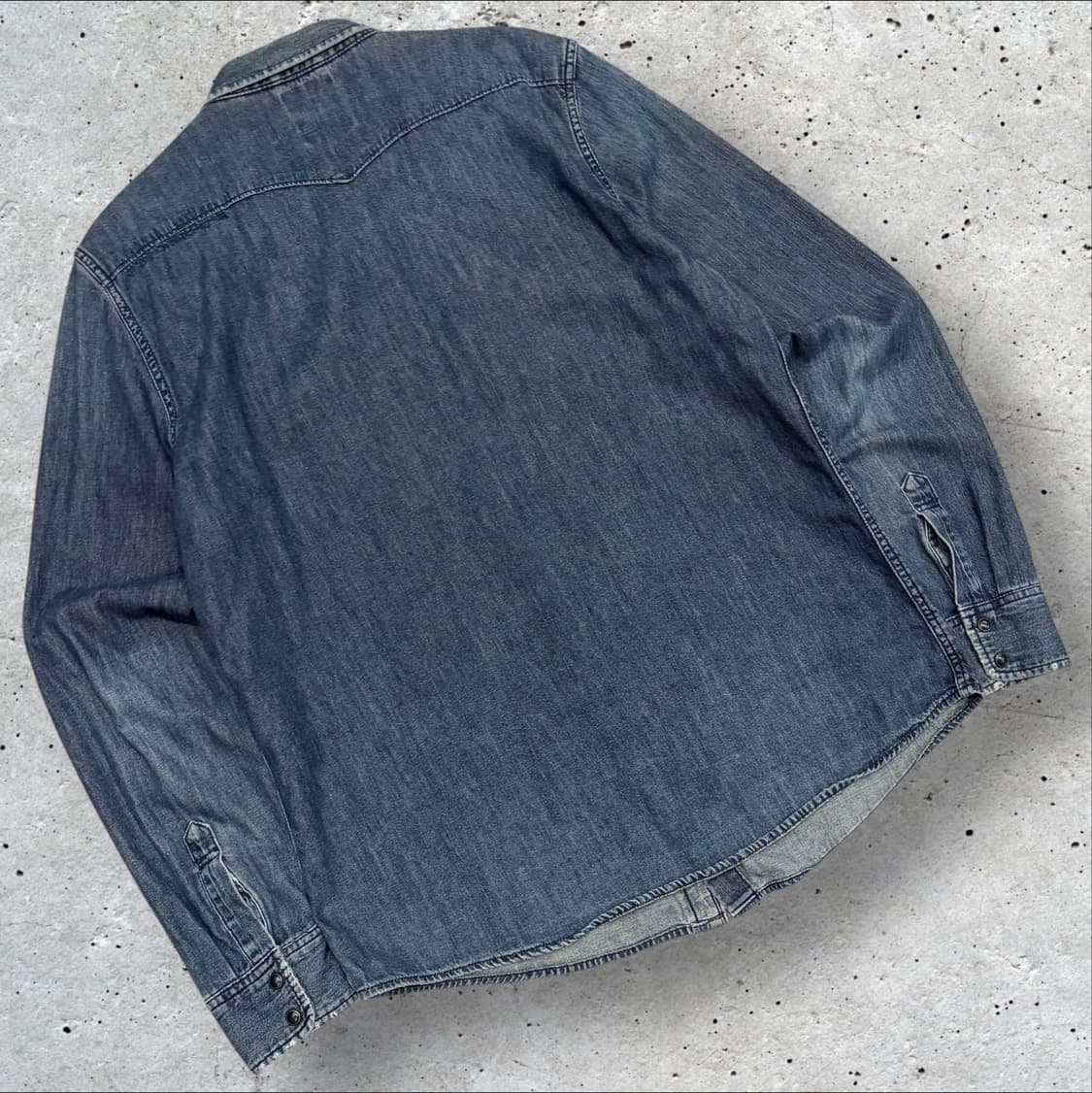 [L] 리바이스 모던핏 데님 웨스턴 셔츠 남방 긴팔 C348 상품이미지2