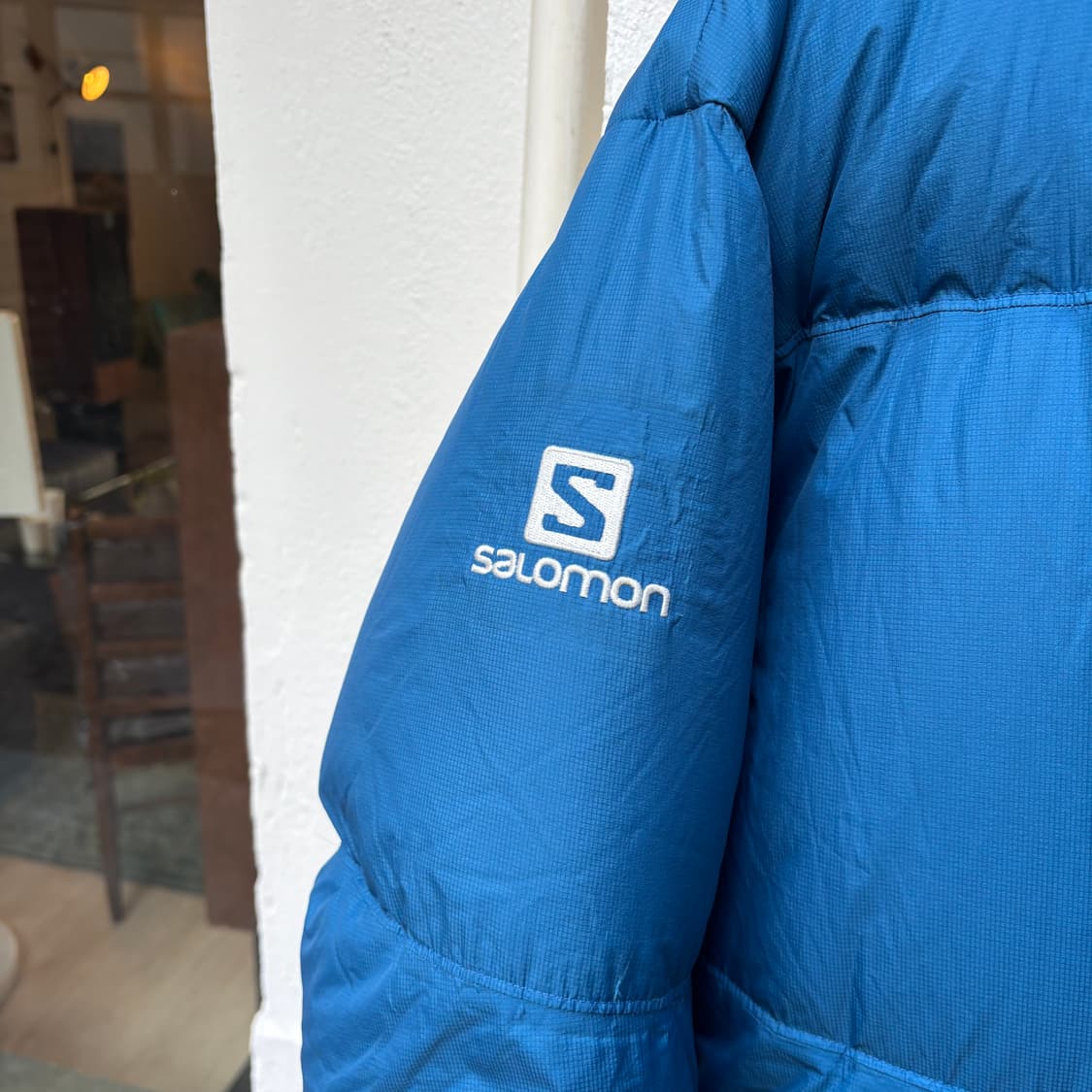 살로몬 클리마 윈드 알래스카 헤비 다운 블루 자켓(700필파워) 상품이미지4