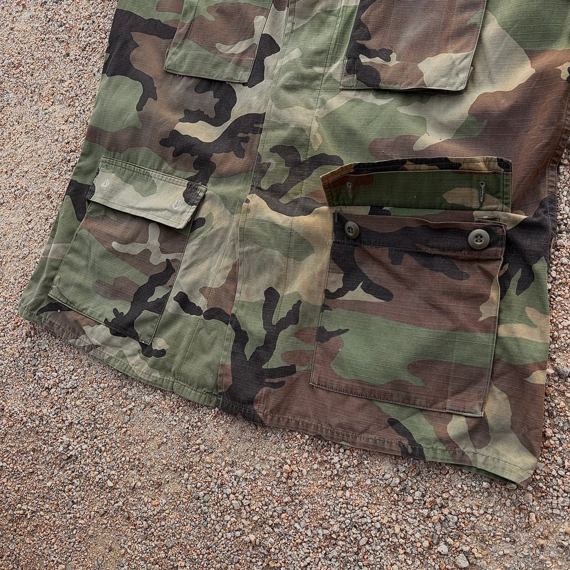 US Army 미군 우드랜드 카모 셔츠 (2XL)   상품이미지4