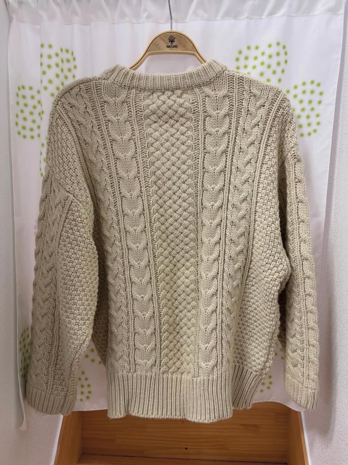 빈티지꽈배기니트 아이보리 상품이미지2