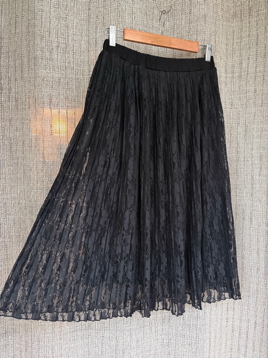 lace pleats skirt 상품이미지1