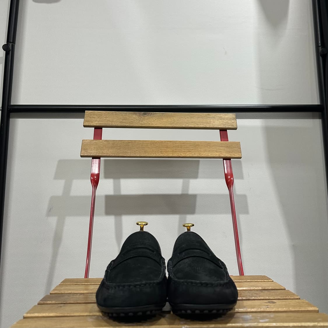 UK7)구찌 로퍼 남성 남자 웹 스트라이프 스웨이드 드라이빙 슈즈 상품이미지2