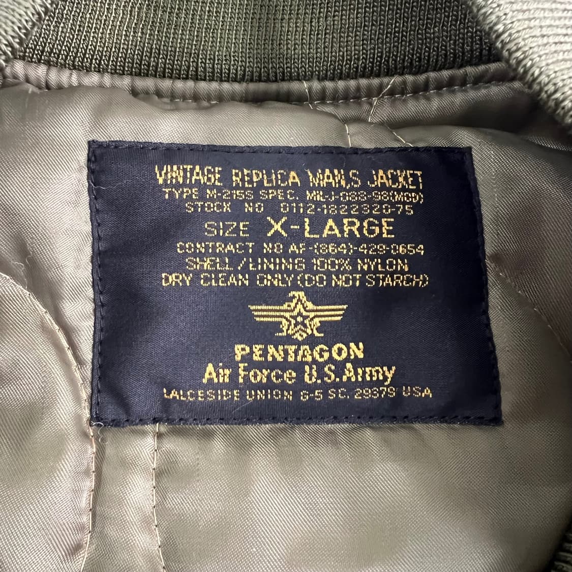 펜타곤 USN 봄버 자켓 상품이미지6