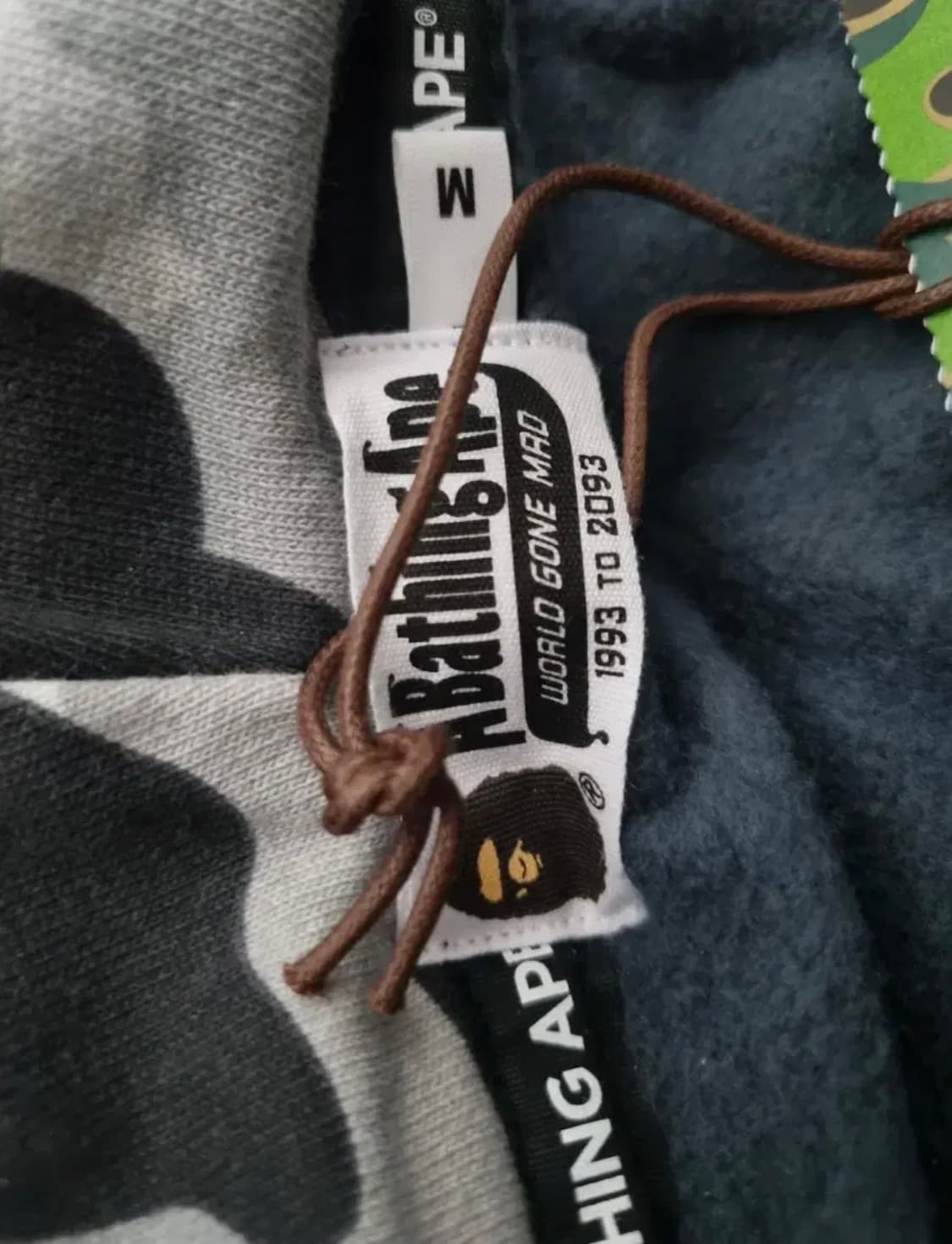 베이프 1st 카모 더블샤크 후드집업 M 상품이미지4