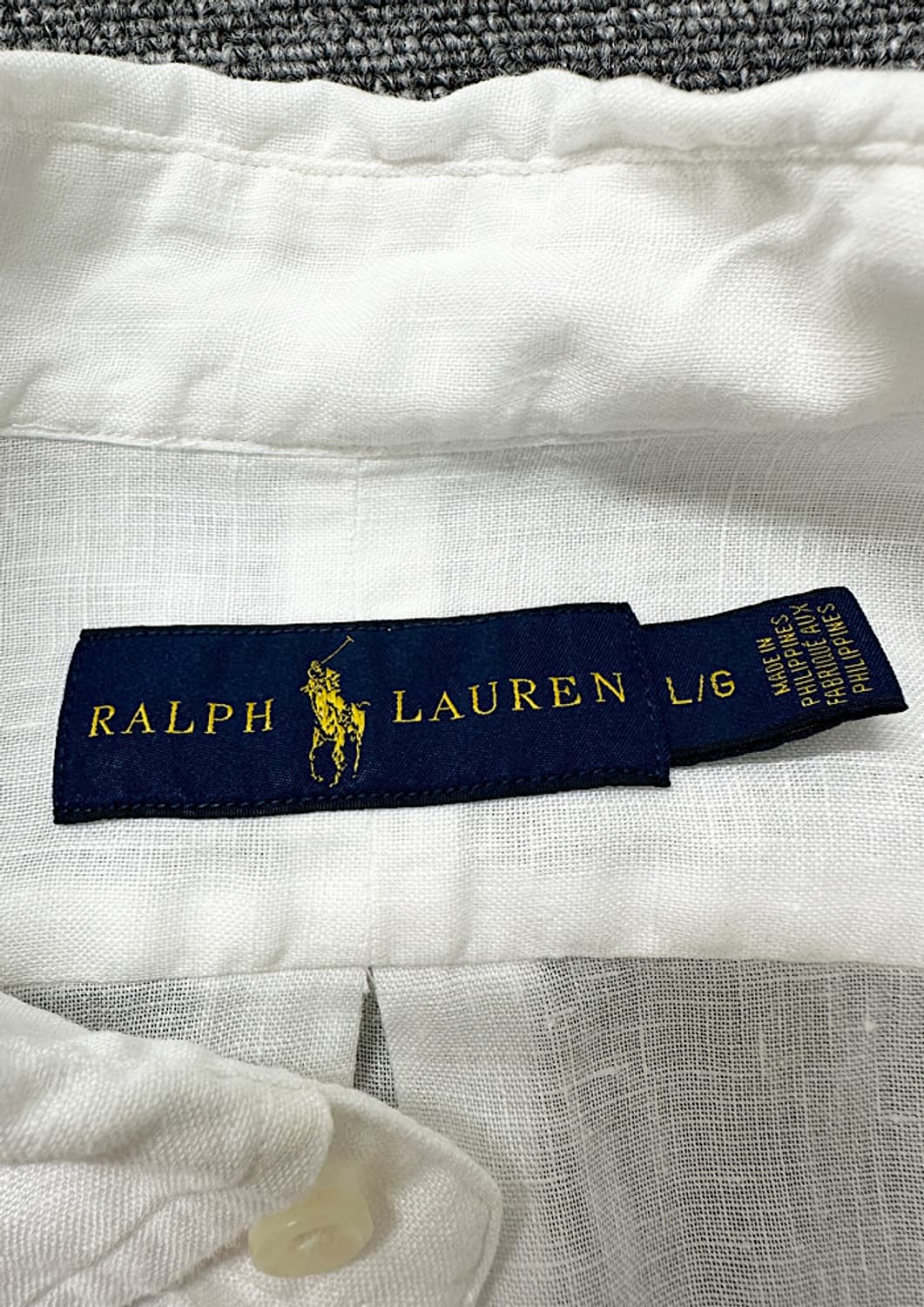 폴로 린넨 셔츠 XXL  상품이미지3