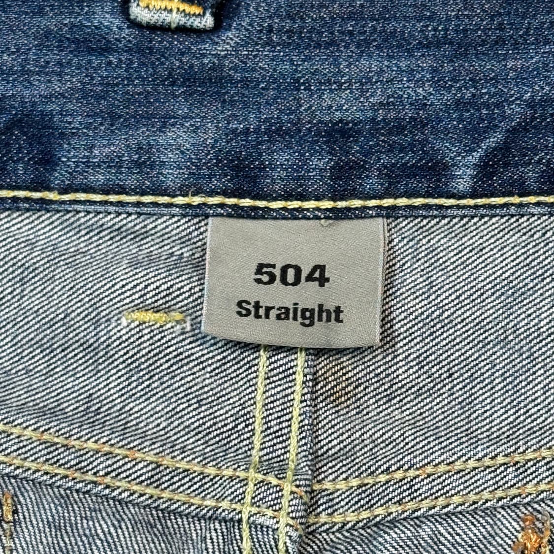 36inch) 리바이스 504 스트레이트 핏 데님 청바지 상품이미지8