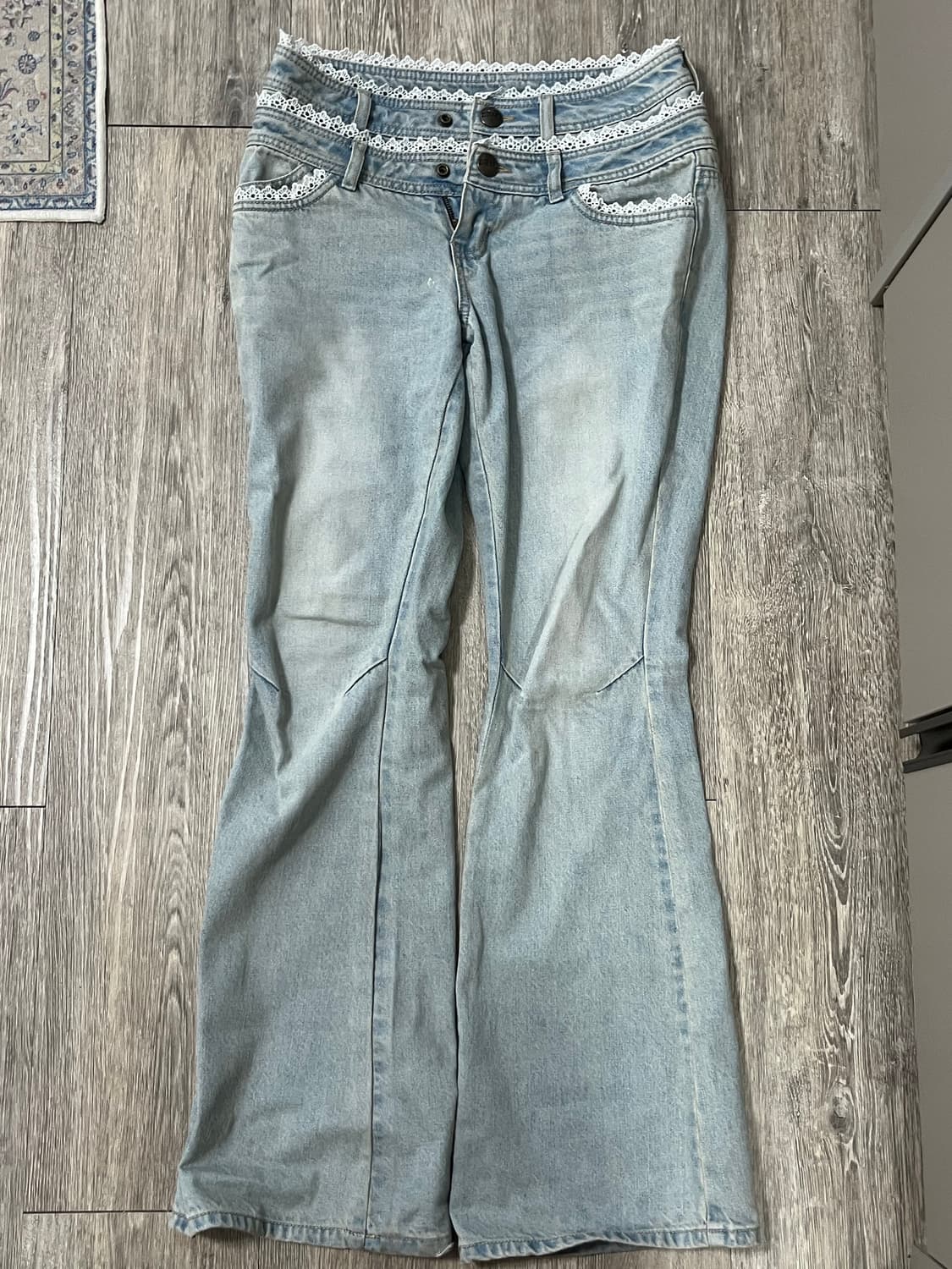스컬프터 double waist 부츠컷 데님 상품이미지2