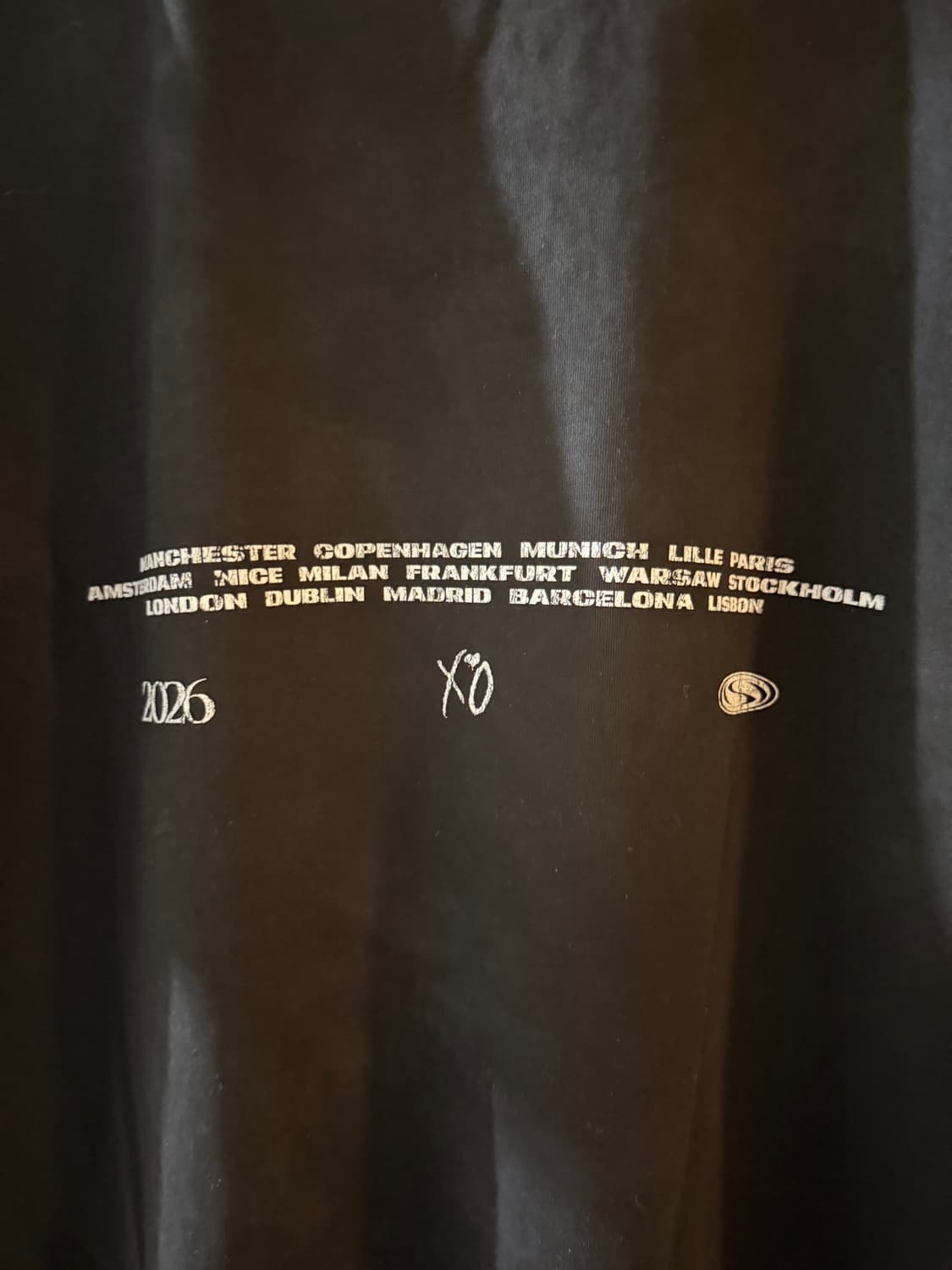 The Weeknd 유럽투어 머천 상품이미지4