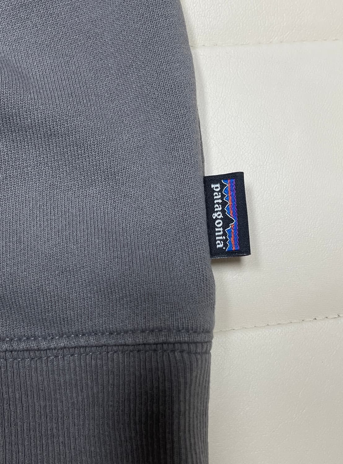 파타고니아 오가닉 맨투맨 XL 그레이 상품이미지5