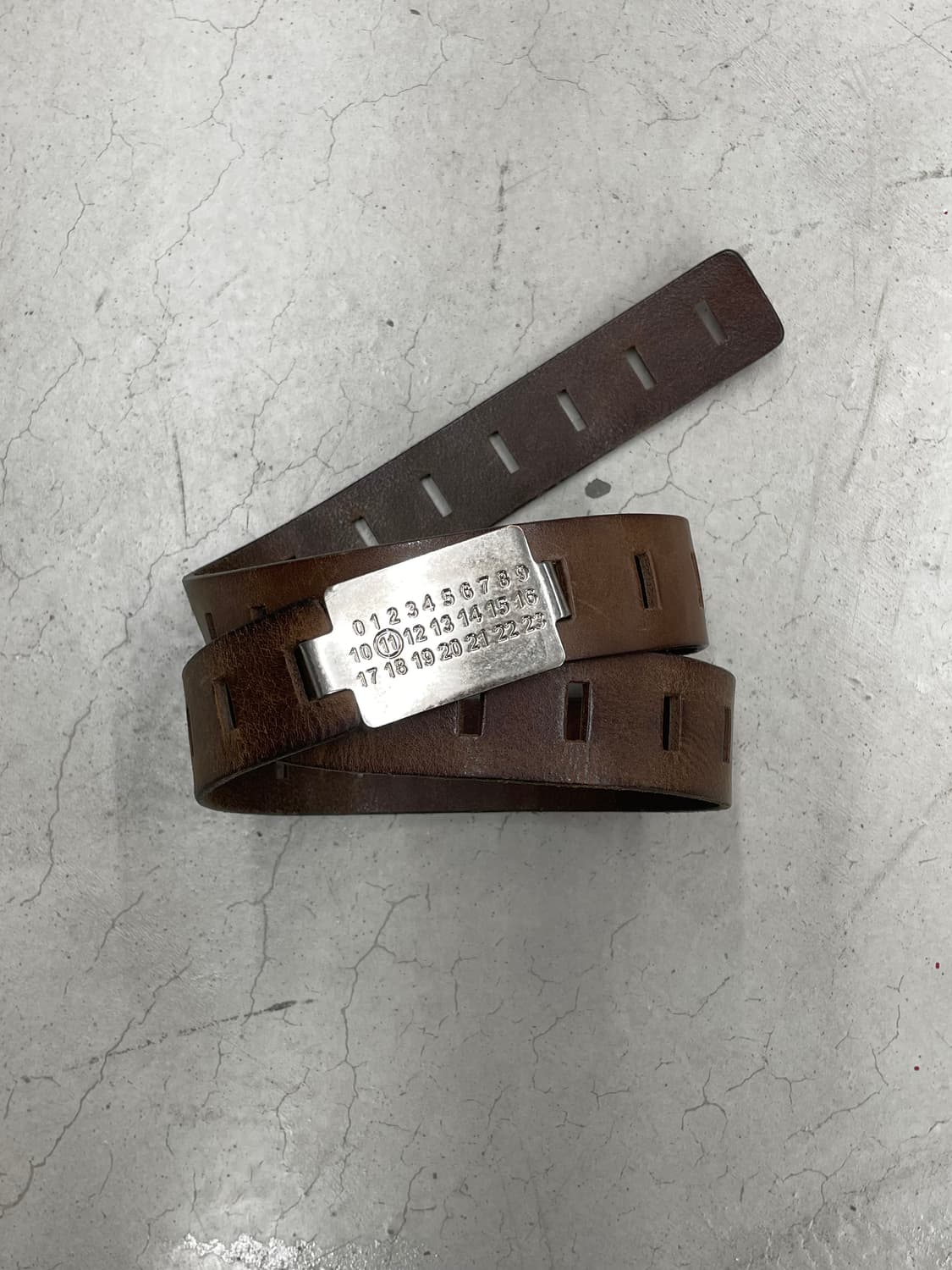 Masion Margiela No.11 Cut out Belt 상품이미지1