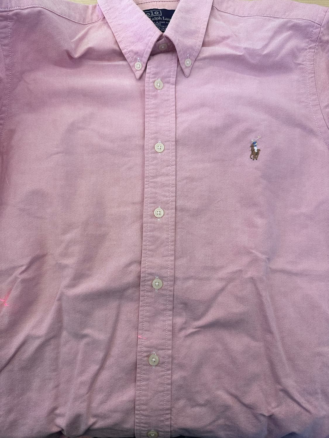 폴로랄프로렌 핑크셔츠 상품이미지3