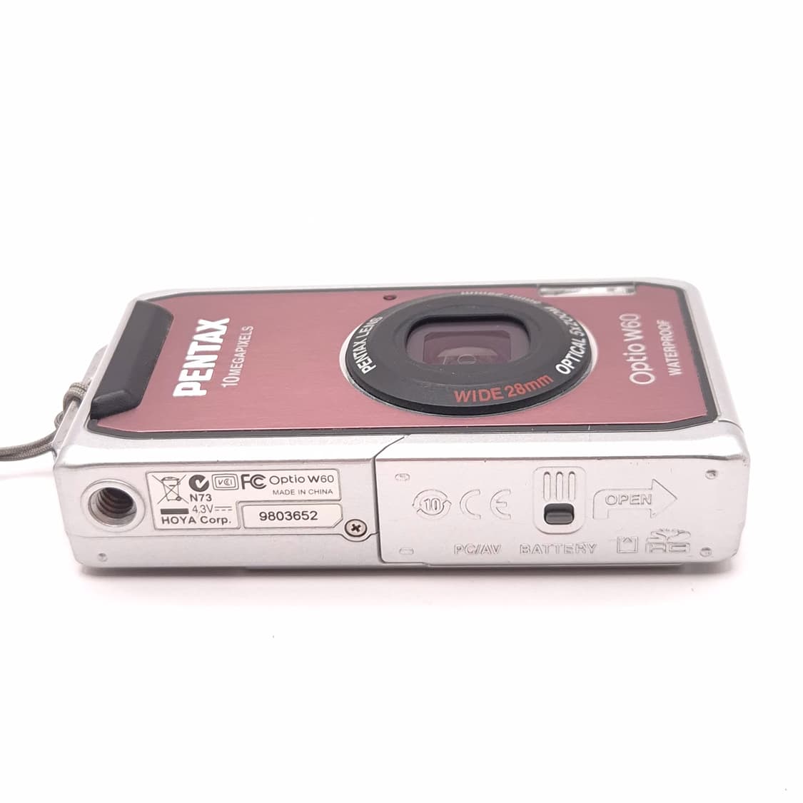 예쁜 방수디카🩷펜탁스 옵티오 W60 핑크 🩷 상품이미지7