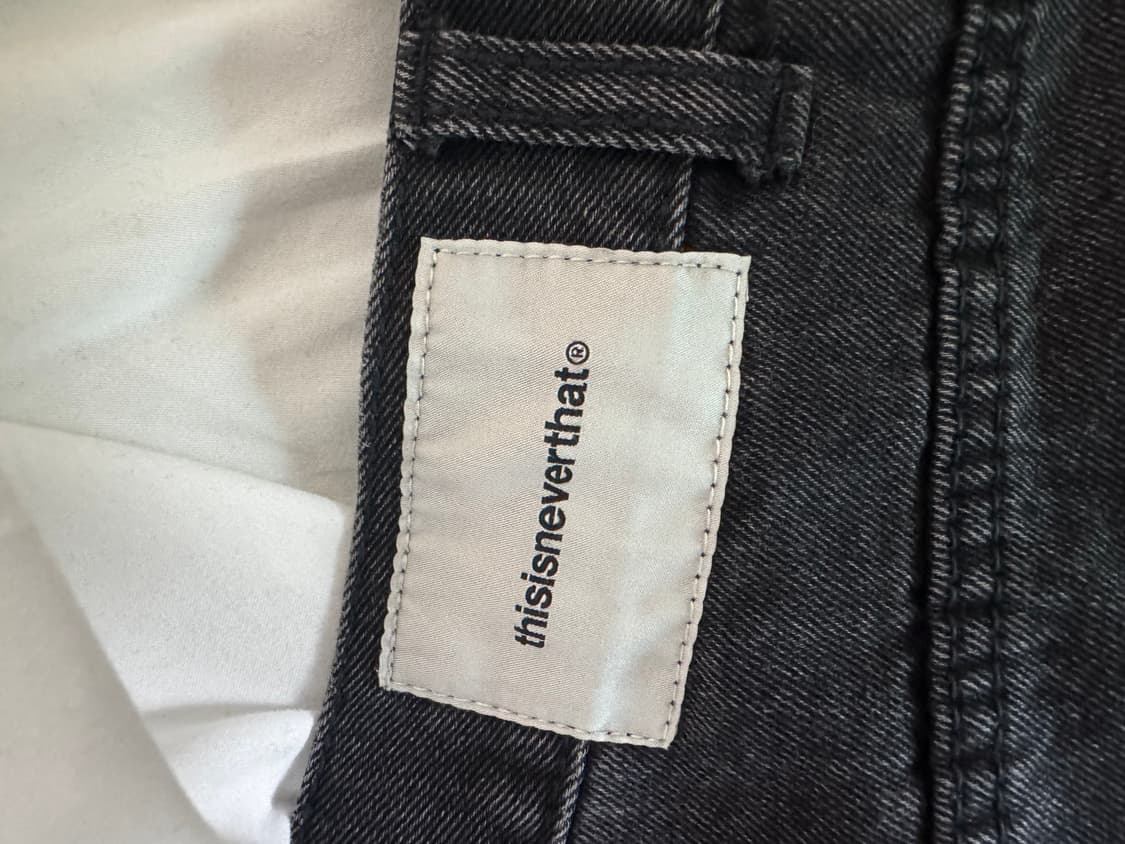 thisisneverthat Web Embroidery Jeans 상품이미지4