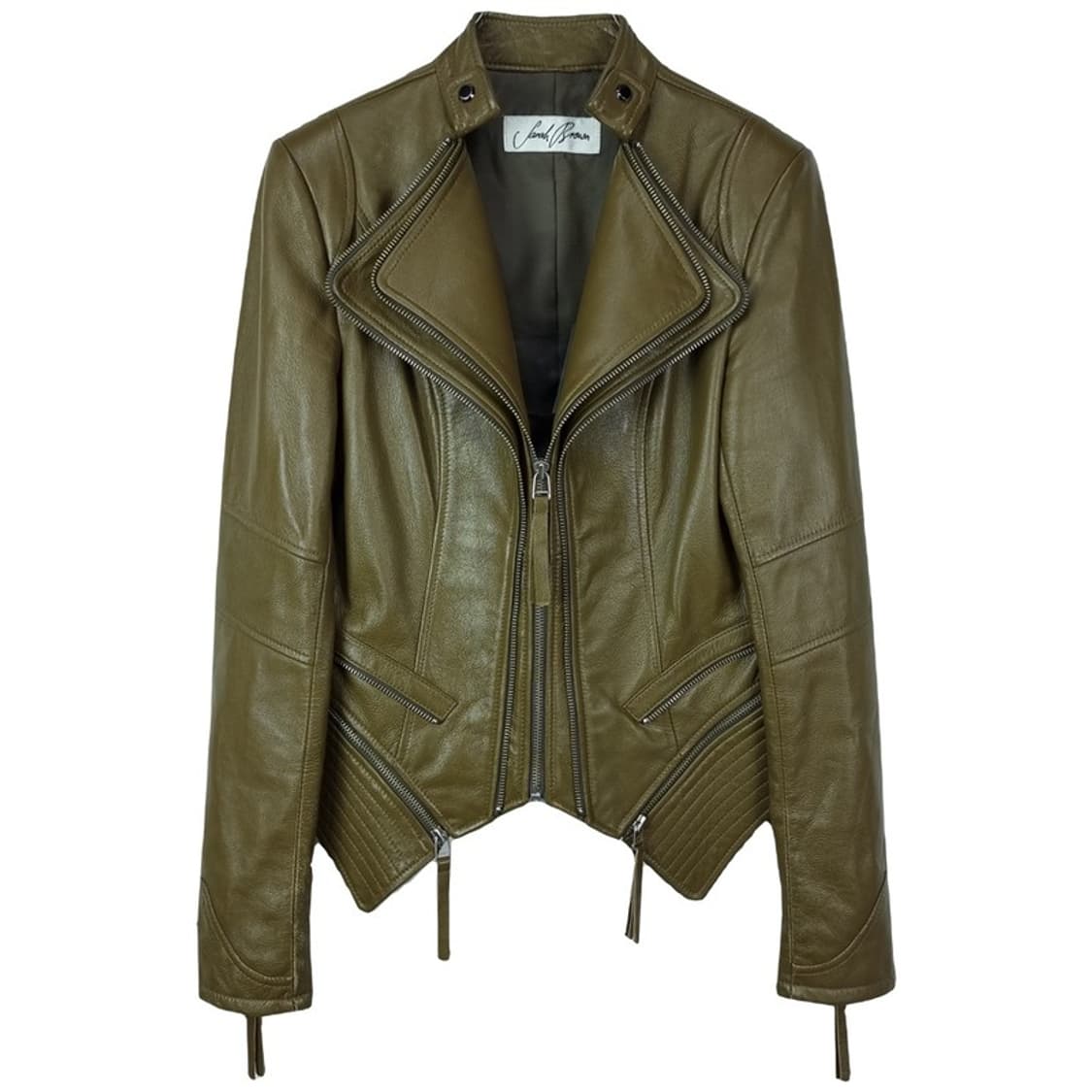 [빈티지] 리얼 쉽스킨 레더 양가죽 슬림핏 레더 자켓 M16907 상품이미지2