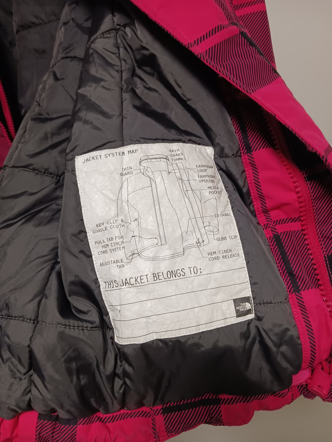 노스페이스 키즈 방풍바람막이 (스키자켓) 상품이미지5