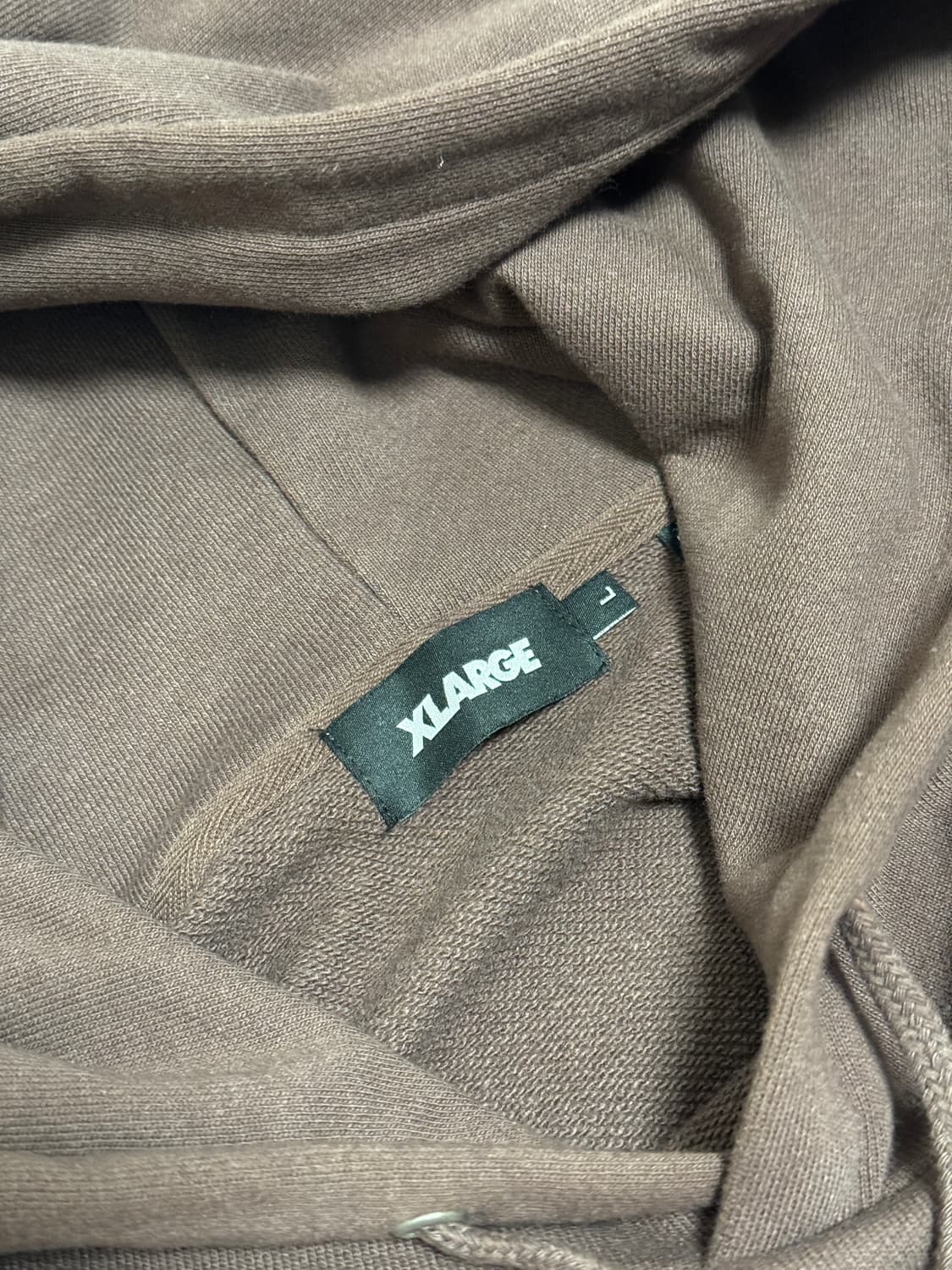 L) Xlarge 후드 브라운 상품이미지3