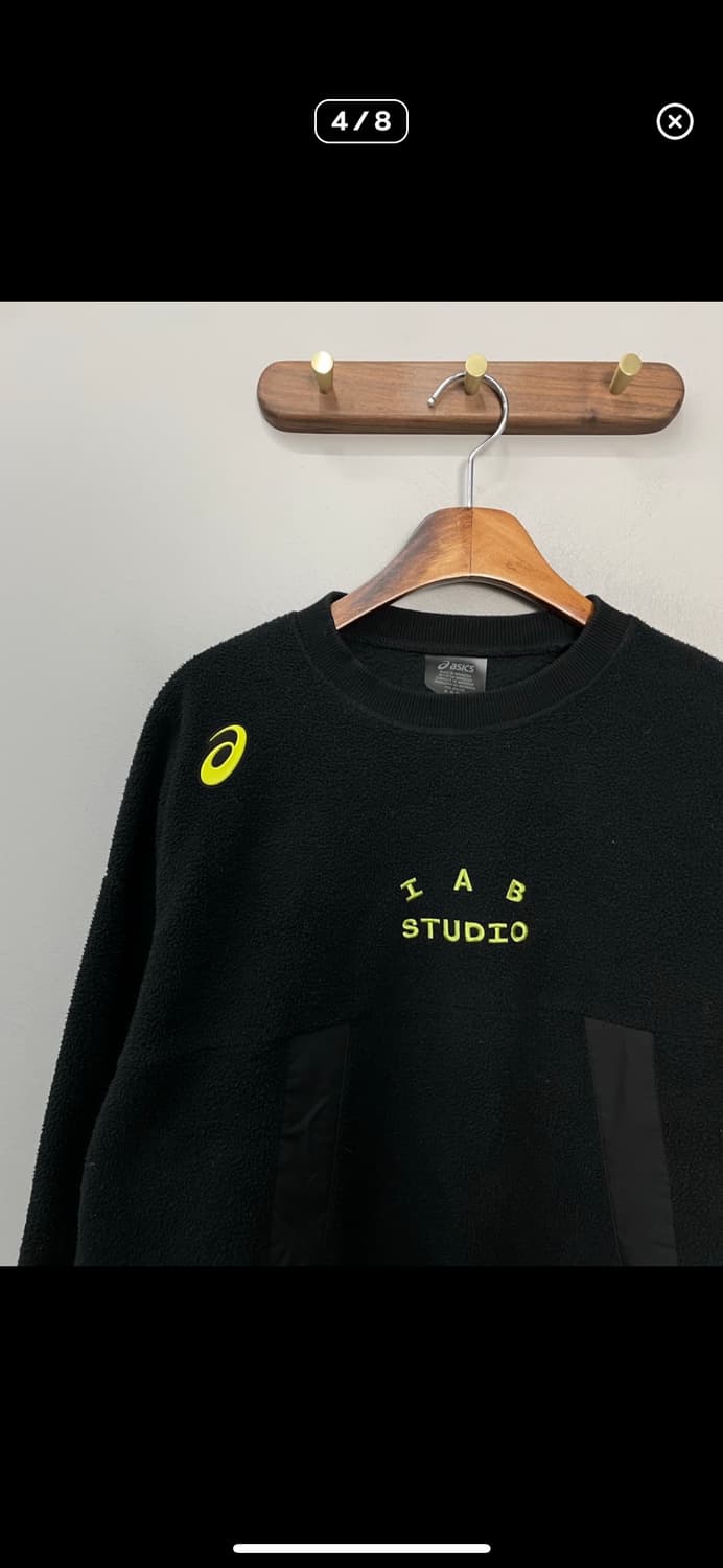 아이앱 스튜디오 X 아식스 블랙 플리스 A3122 상품이미지3