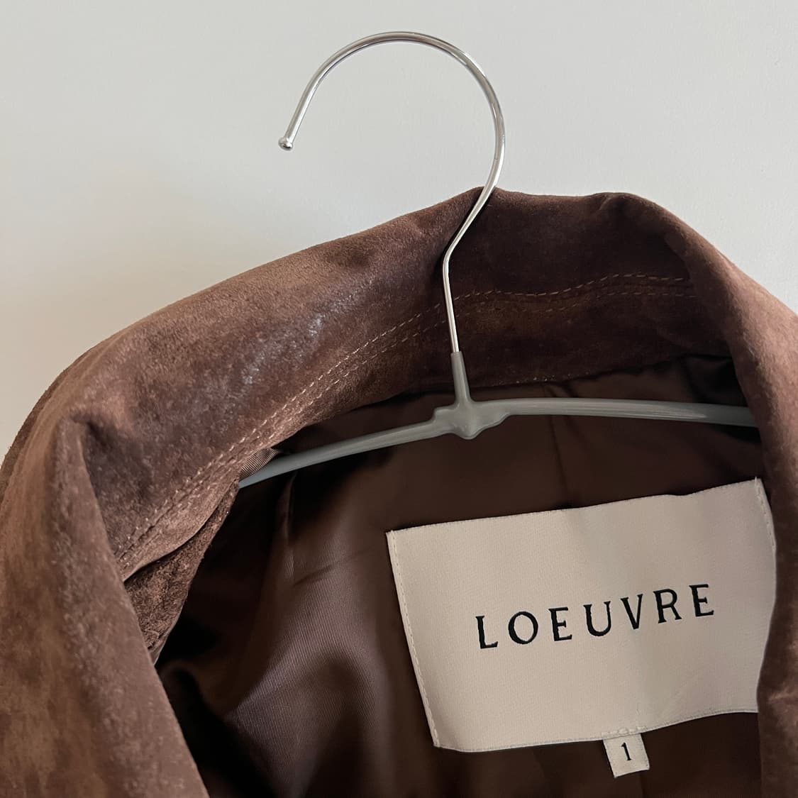 루에브르 리얼레더 스웨이드 자켓 / 리본빛 아우브아워 호와스 드파운드 상품이미지6