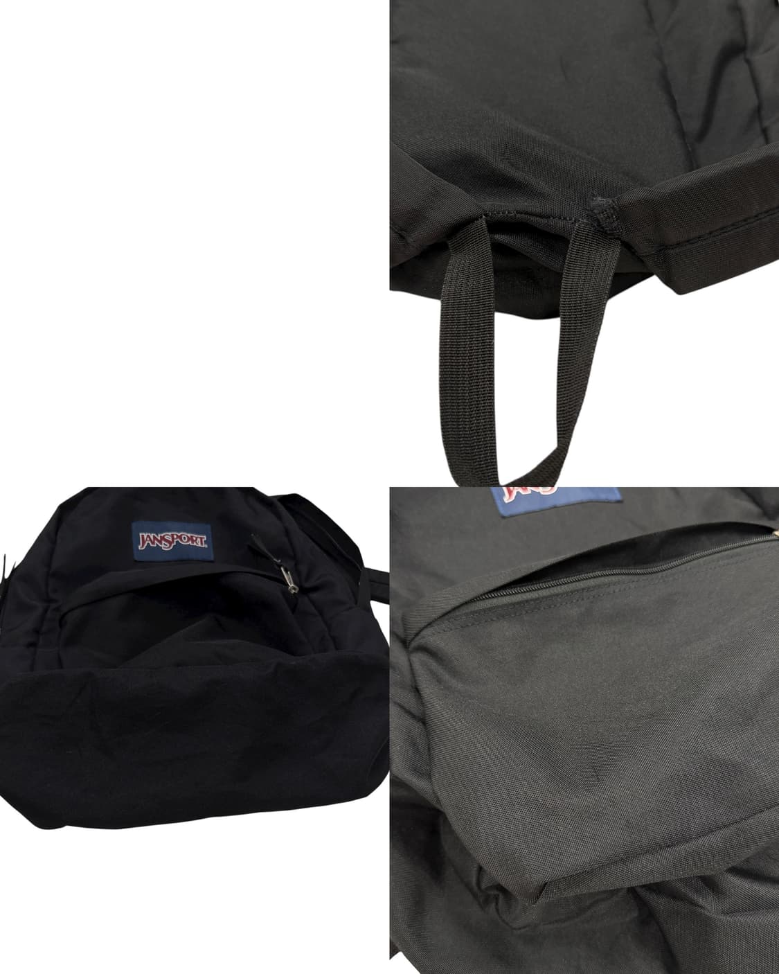 잔스포츠 빈티지 슈퍼브레이크 블랙 백팩 가방 상품이미지7