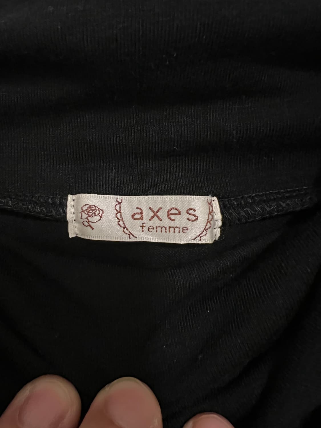 엑시즈 팜 진주 레이스 트리밍 롱 슬리브 상품이미지5