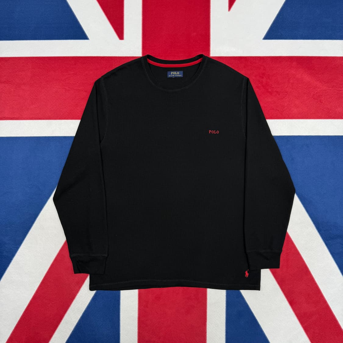 폴로와플티 실측 XL  상품이미지1