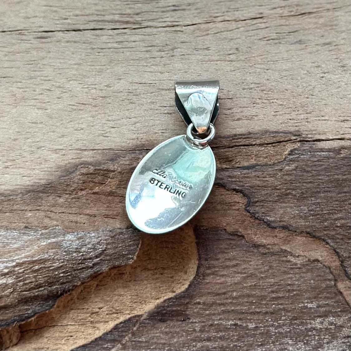 네이티브아메리칸 인디언주얼리 나바호 Ella Peter 라피즈 펜던트 상품이미지4