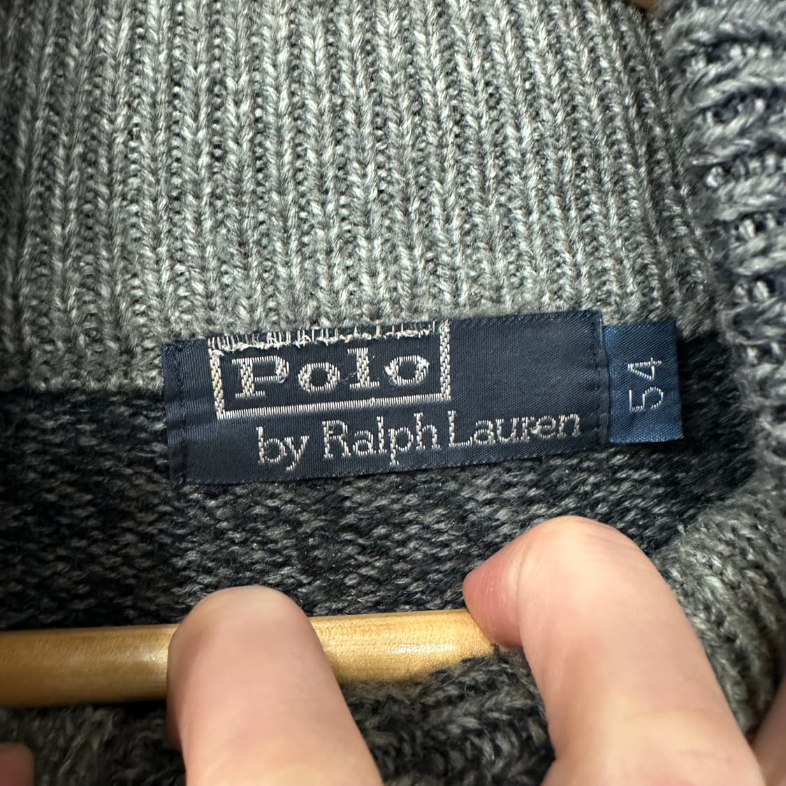 폴로 랄프로렌 멀티포니 하프집업 니트 상품이미지5