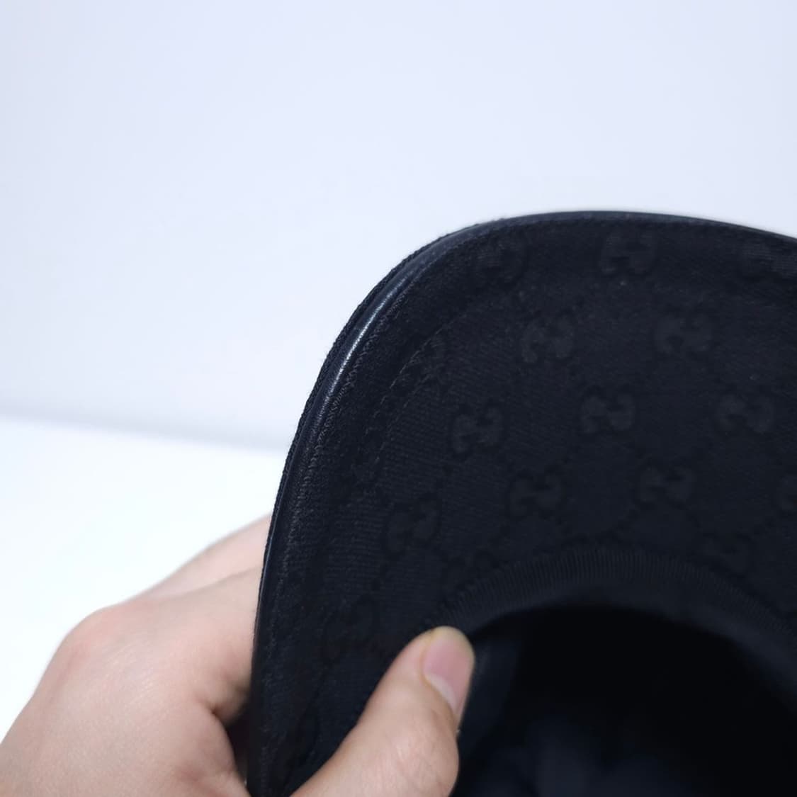 구찌 자카드 GG로고 모자 블랙  L 상품이미지2