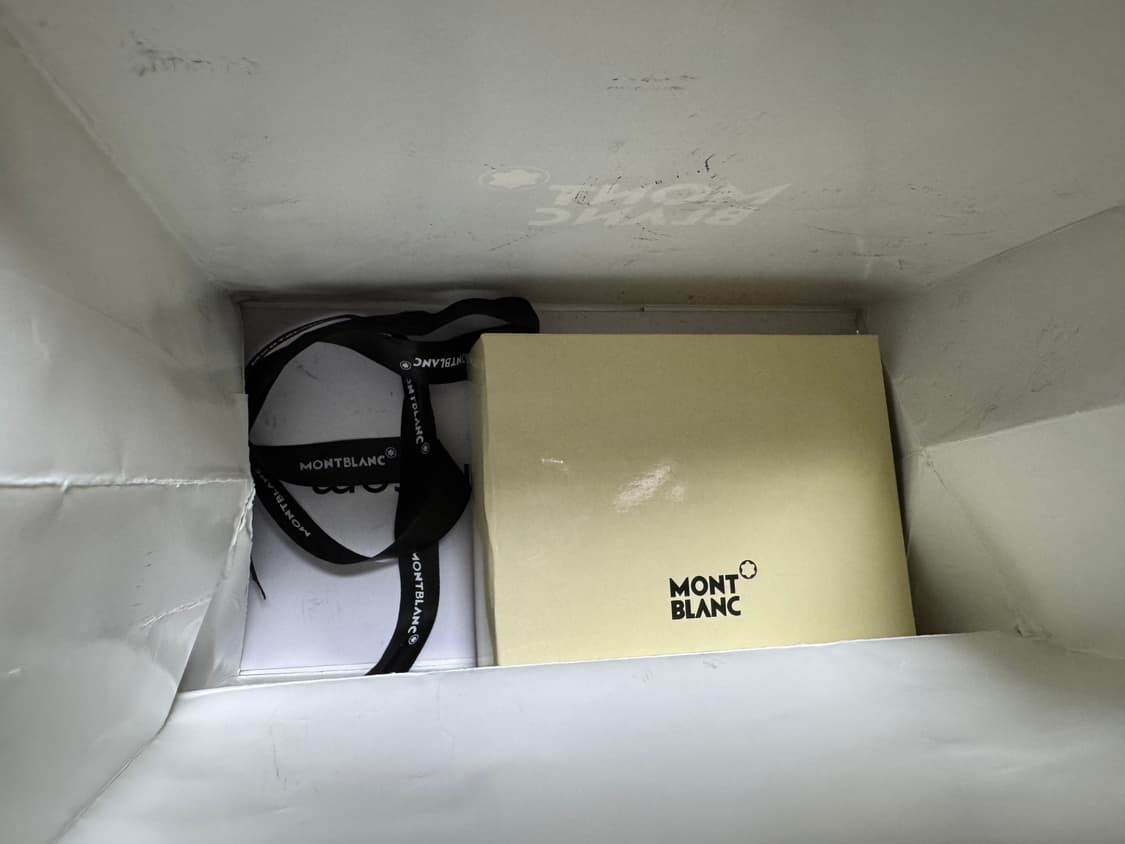 몽블랑 남성 양면 가죽 벨트 블랙/브라운 100cm 상품이미지10