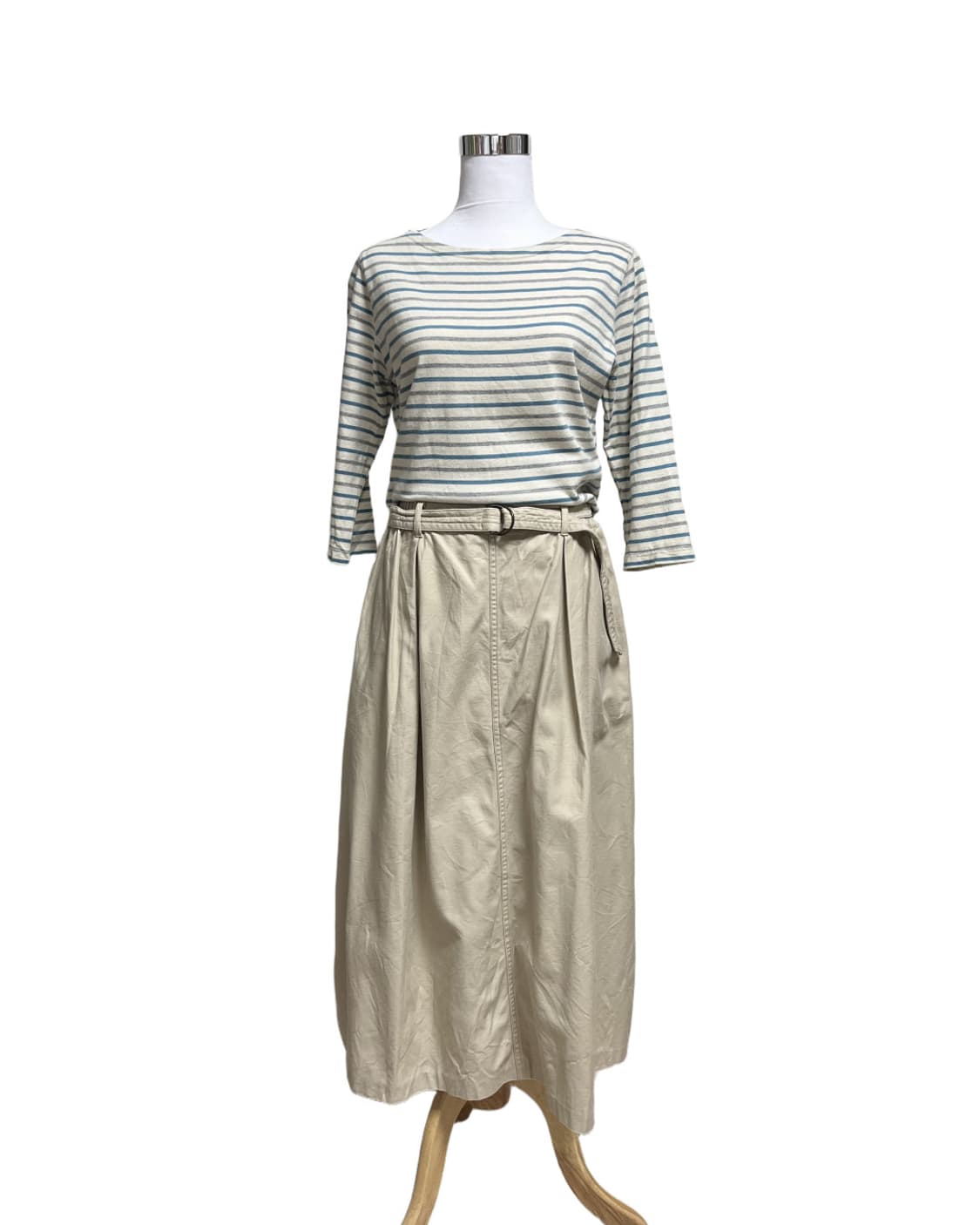 Blue&gray stripe t shirt 상품이미지5