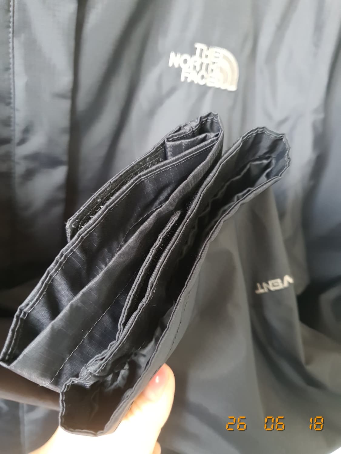 노스페이스 바람막이 XL 블랙 상품이미지6
