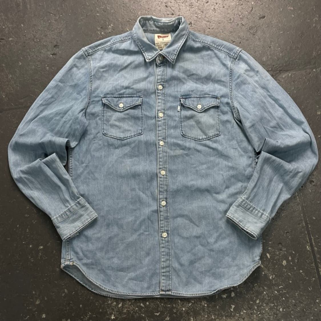 95 리바이스 웨스턴 데님 셔츠  상품이미지1