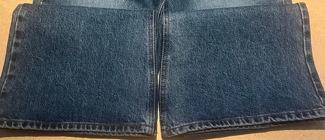 (S) 준느 P19 Denim Blue 데님 플레어 진 블루 JUNNE 상품이미지6