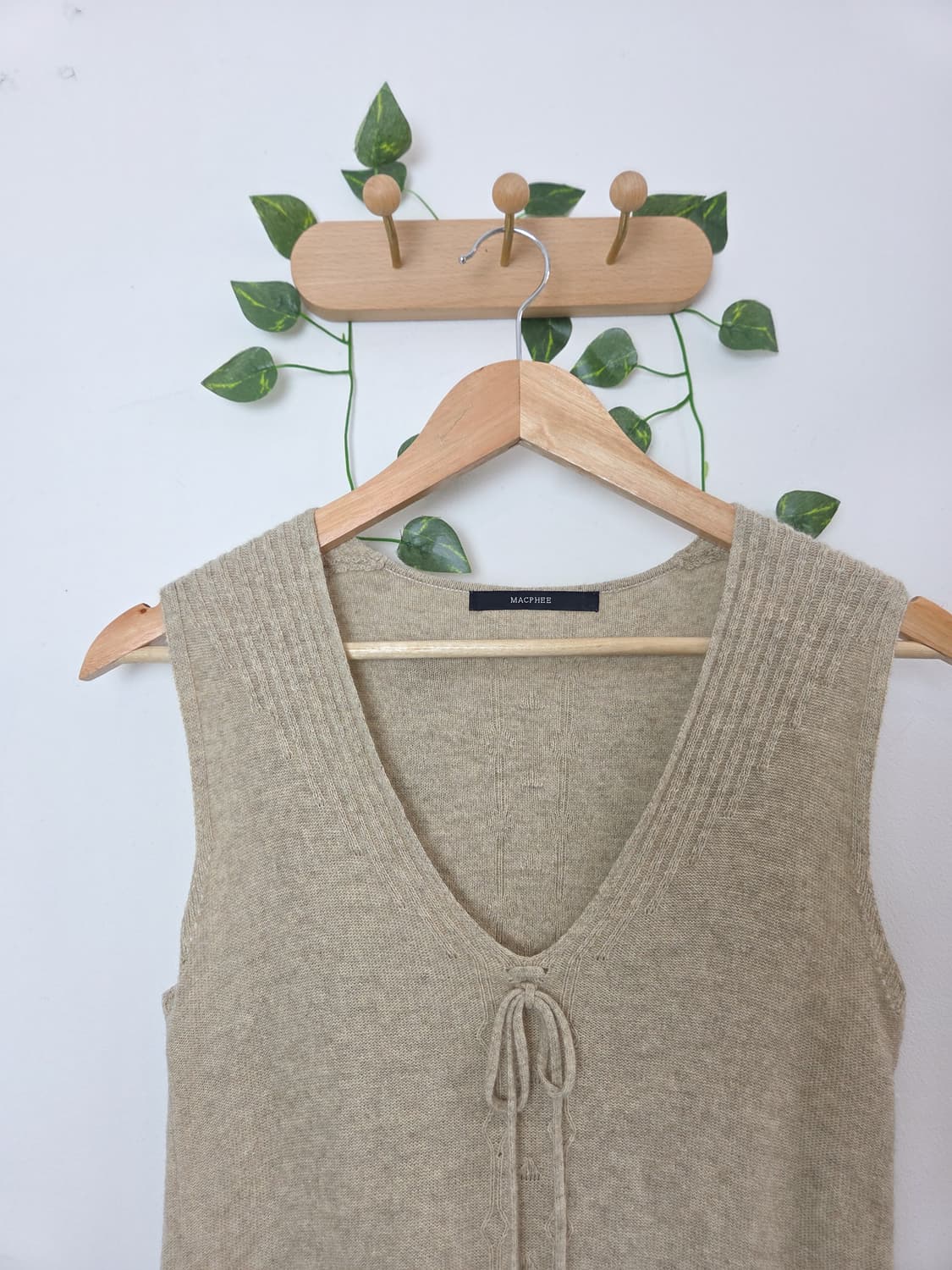 실크 캐시미어 베스트 상품이미지2