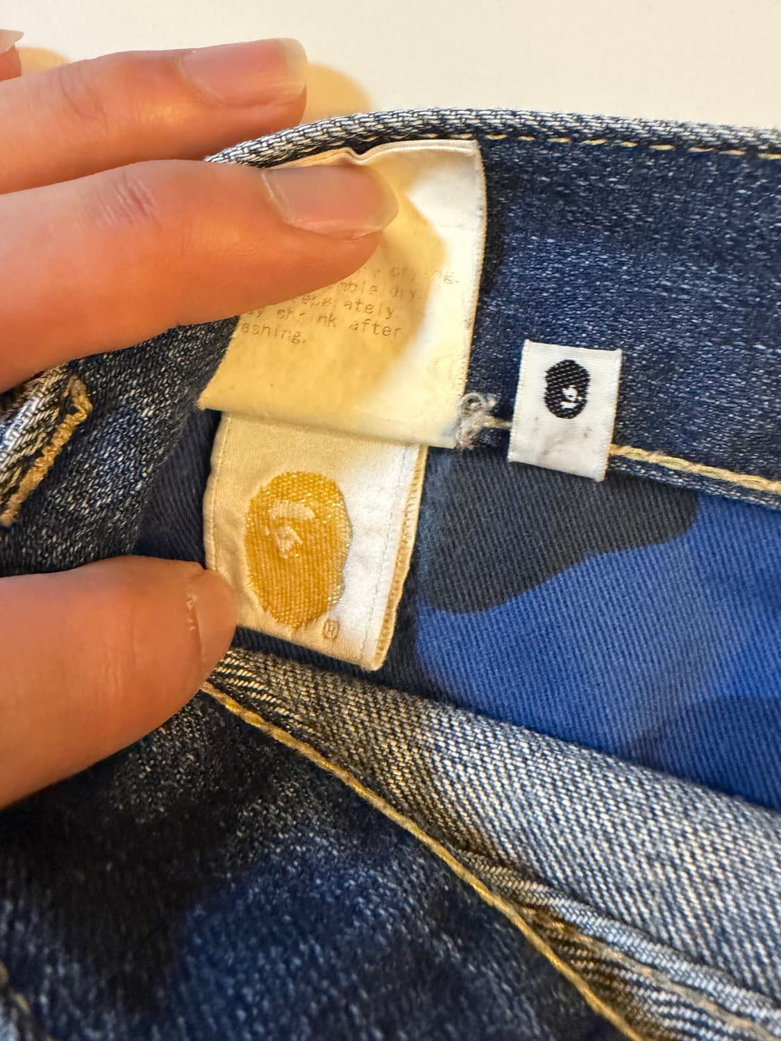 베이프 스타 OG 니고 데님 팬츠 상품이미지4